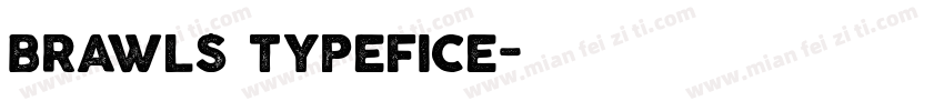 brawls typefice字体转换